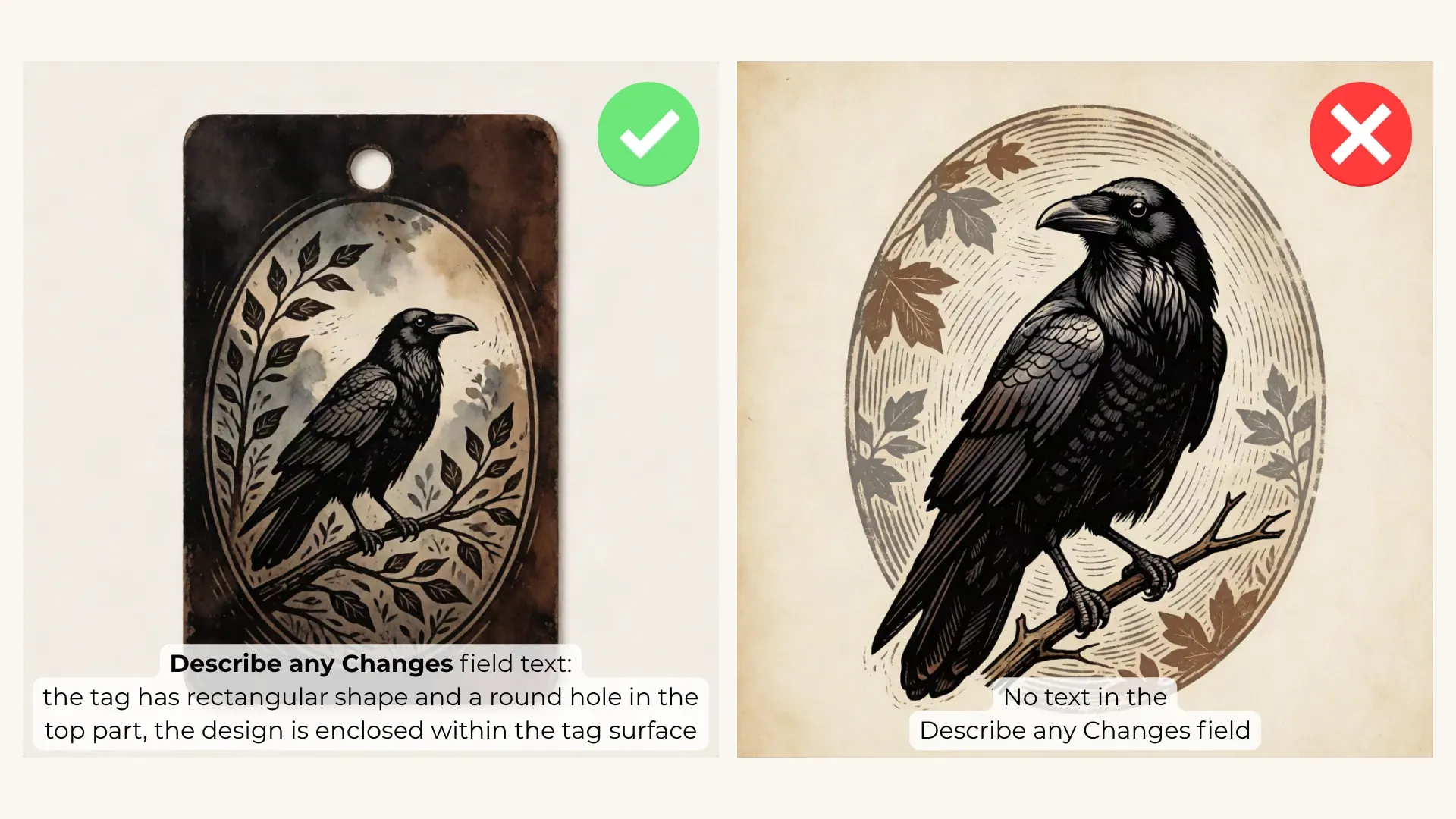 Tag examples