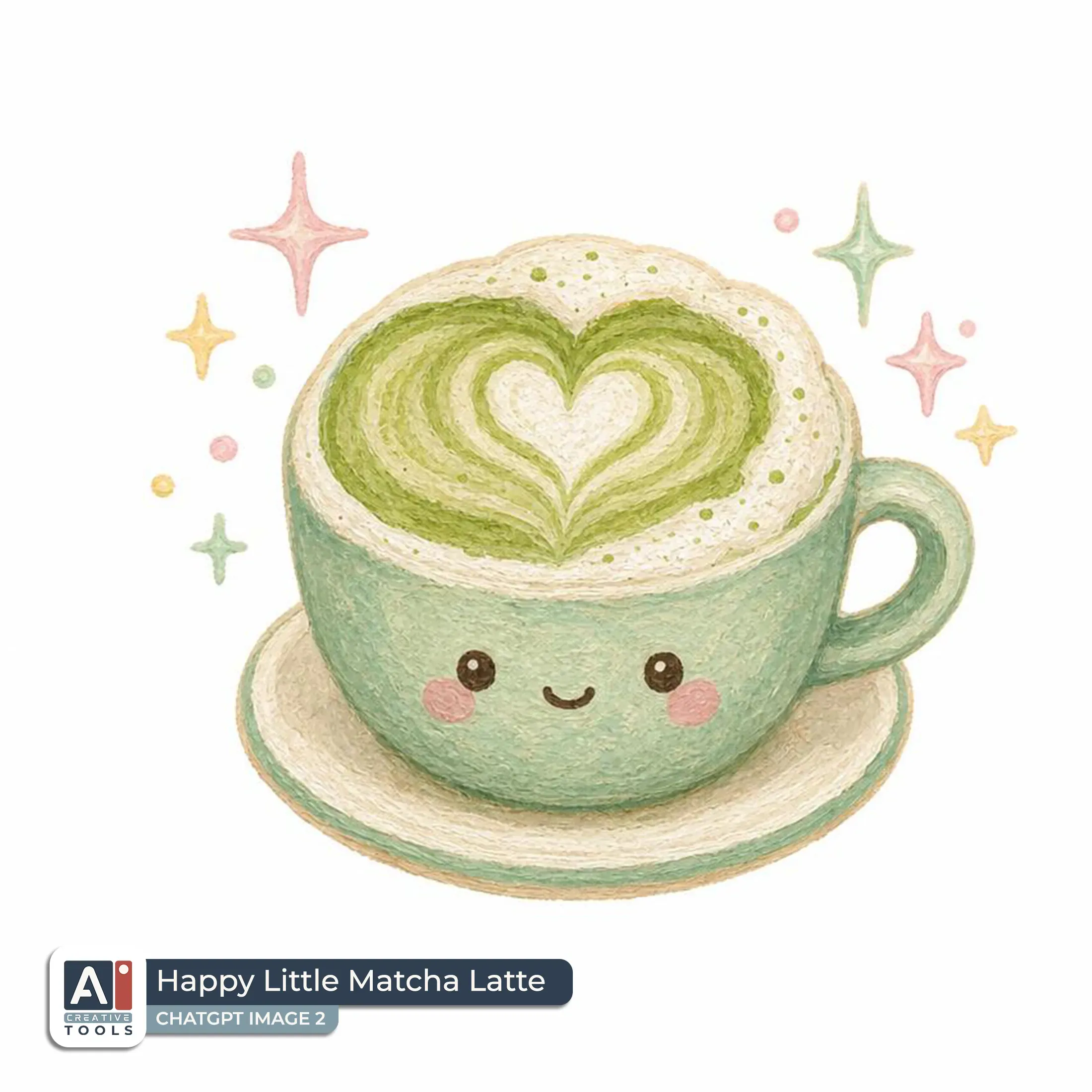 Happy Little Matcha Latte