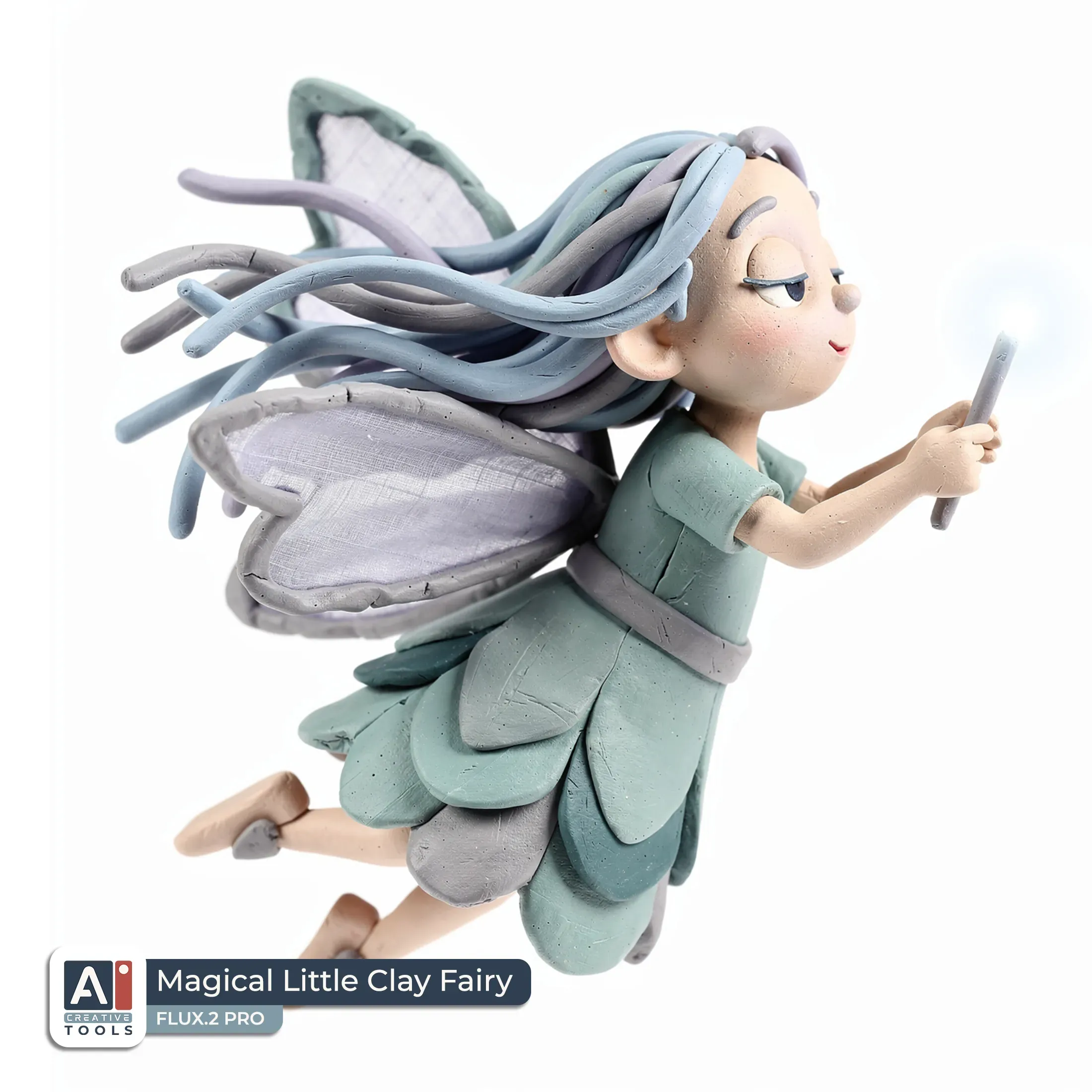 Magical Little Clay Fairy