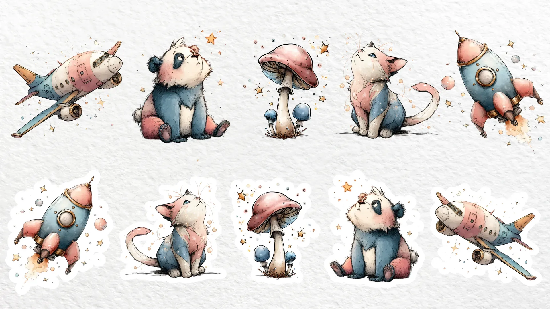 Sticker examples
