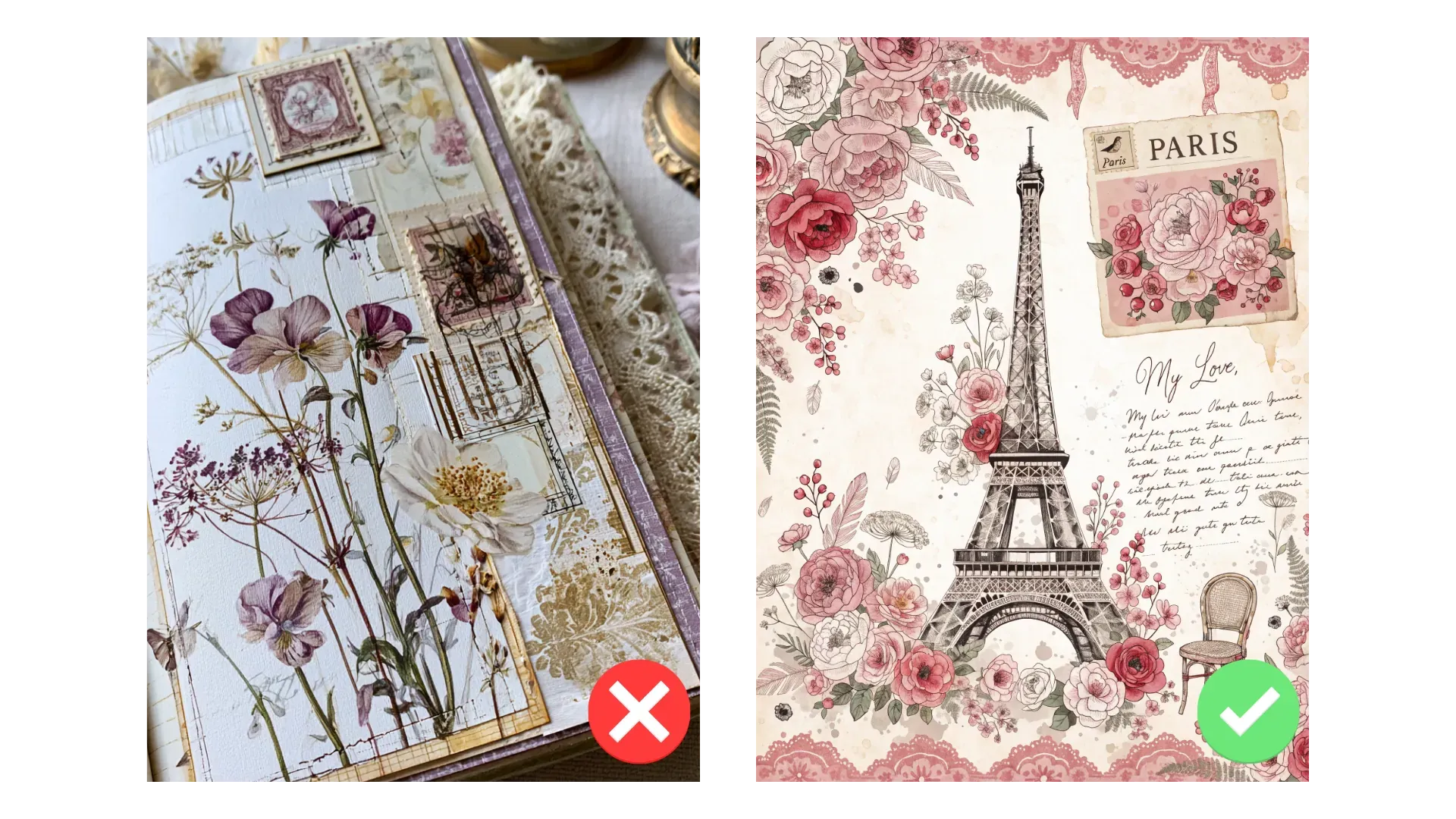 Full-canvas page examples