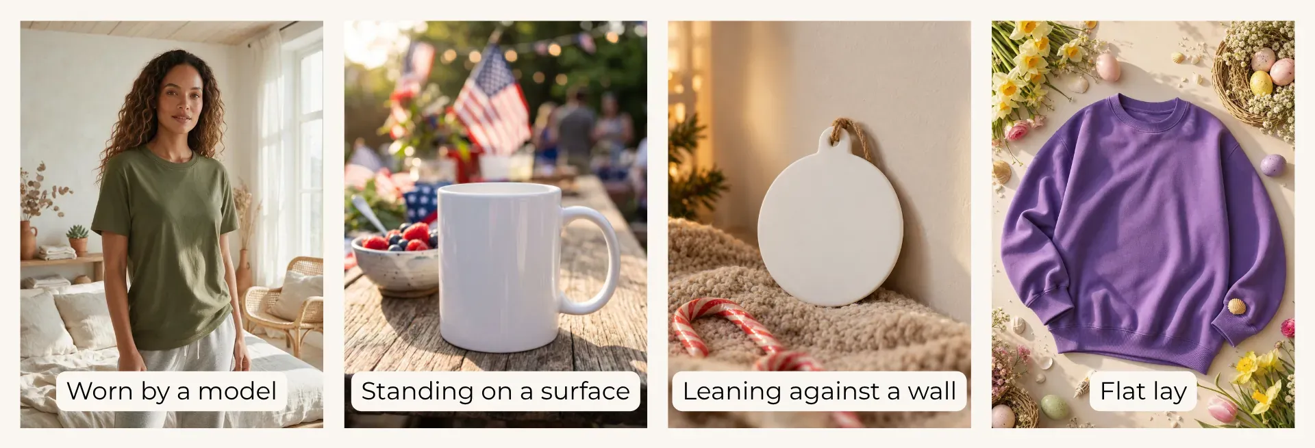 Mockup format examples