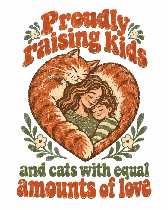 The cat theme design