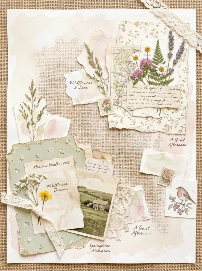 Nano Banana junk journal example