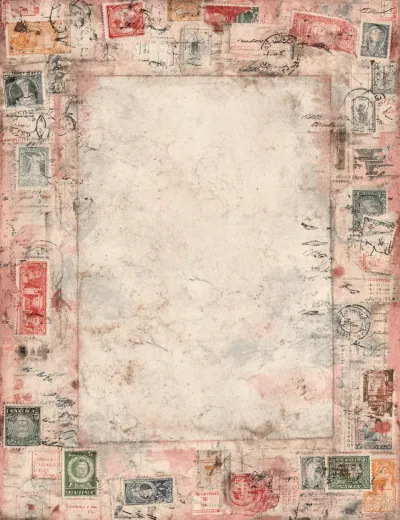 Midjourney junk journal example