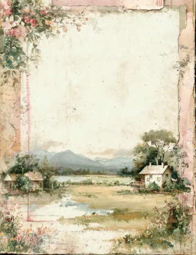 Midjourney junk journal example