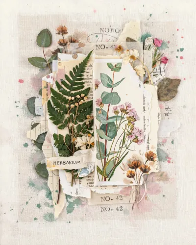 Ideogram junk journal example