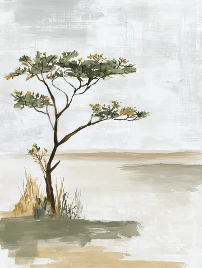 Midjourney wall art example