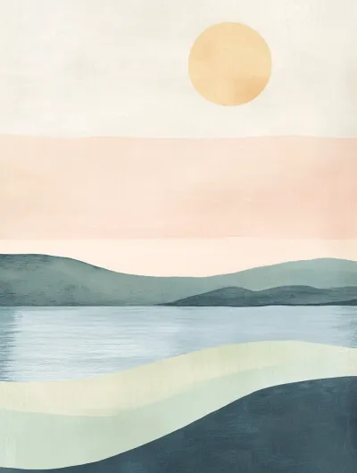Midjourney wall art example