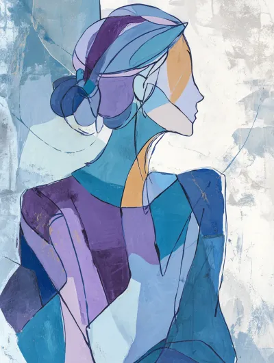 Midjourney wall art example