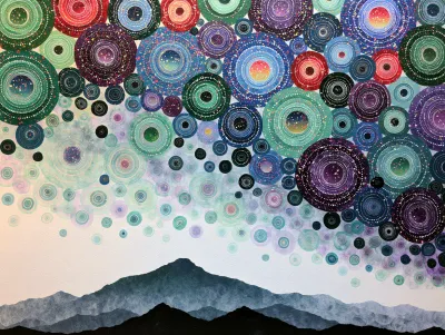 Midjourney wall art example