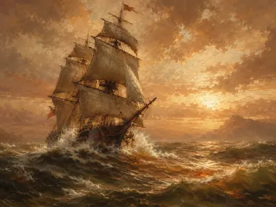 ChatGPT wall art example