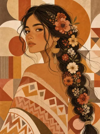 ChatGPT wall art example