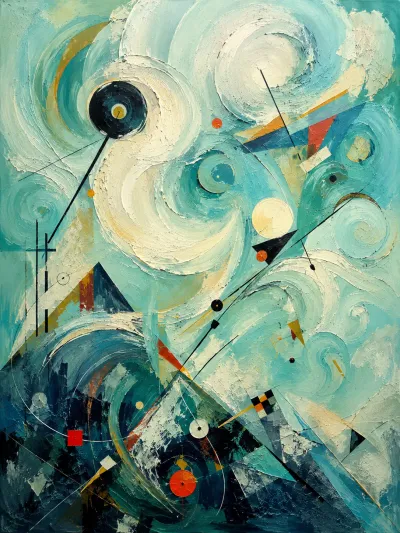 ChatGPT wall art example